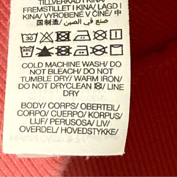 Sweaty Betty Essentials Crewneck Sweatshirt Boxy Soft Pink Size Large - Picture 8 of 8